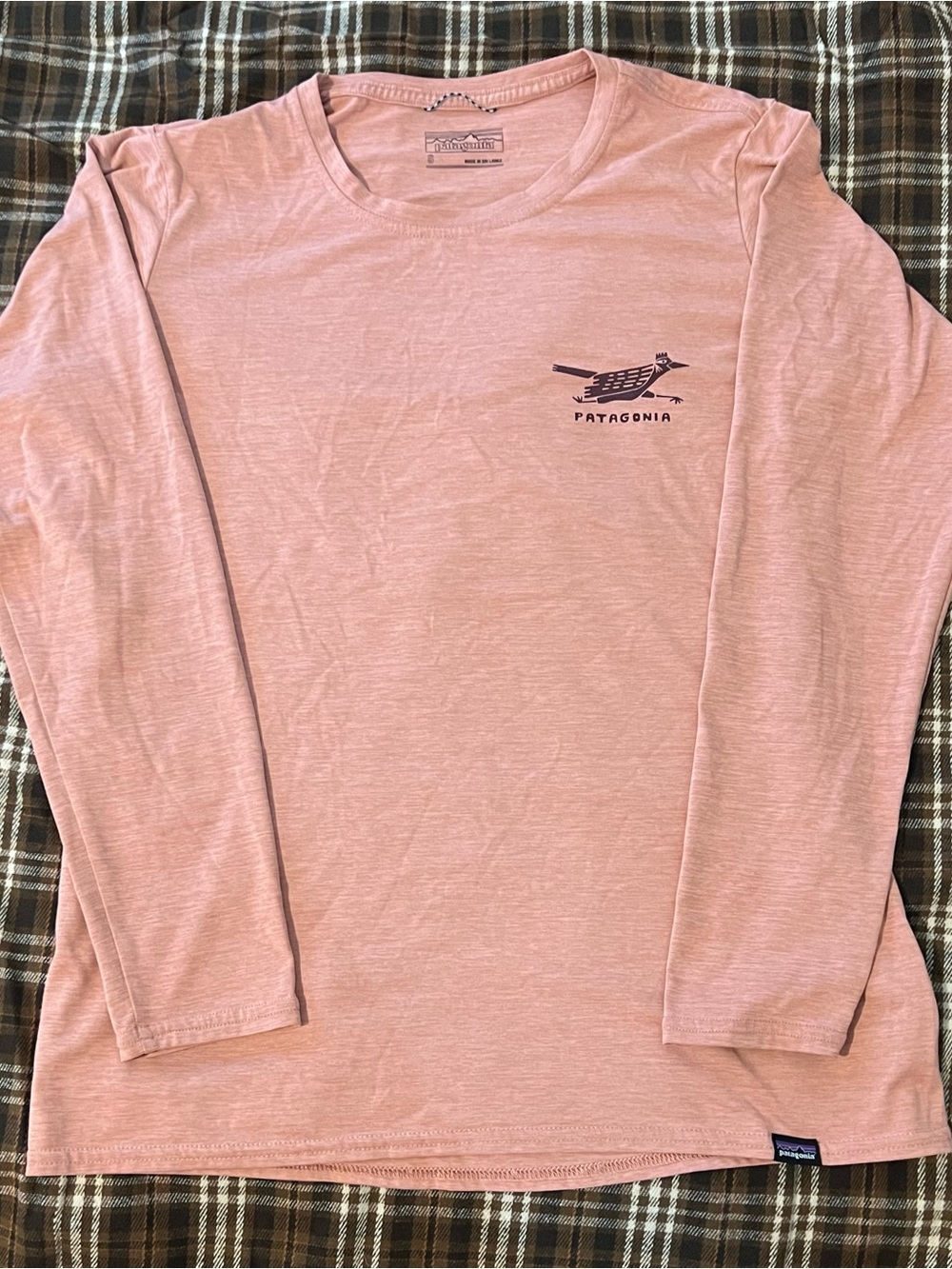 Patagonia Women S Capilene Cool Daily t shirt Long-Sleeve Tee Pink